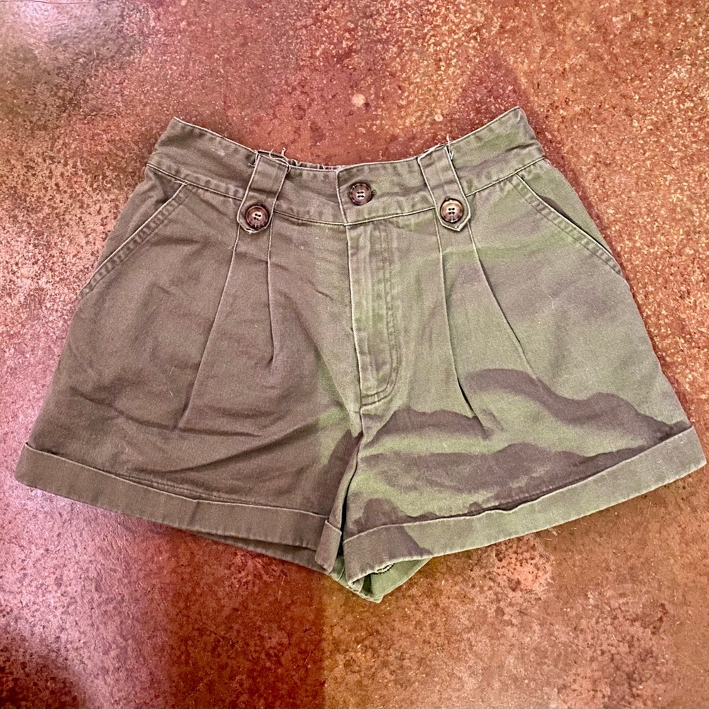 Forever 21 Army Green high waisted shorts